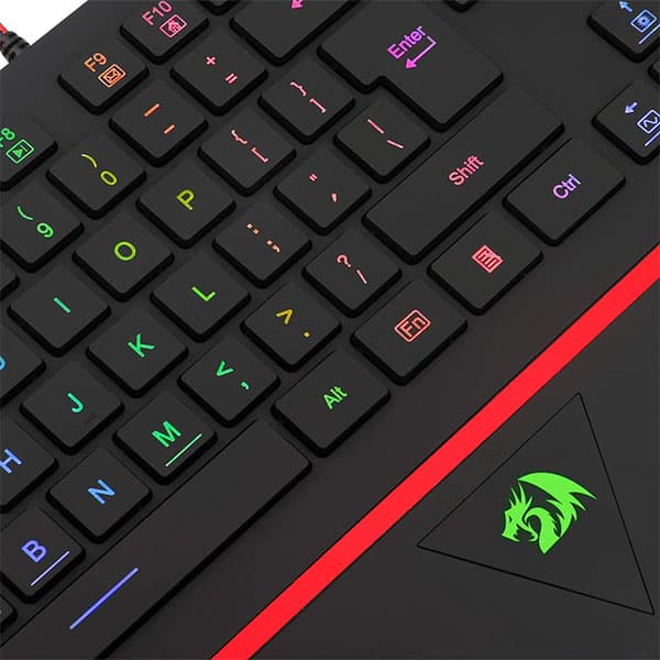 Redragon Karura K502 Wired USB Gaming Keyboard with RGB LED Backlight - 3