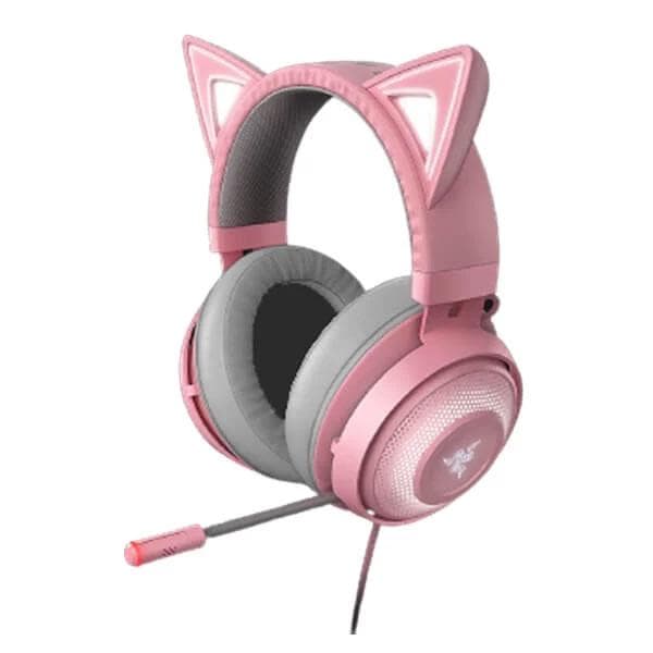 Razer Kraken Kitty Editon Chroma RGB USB Gaming Headset (Quartz ) - 1