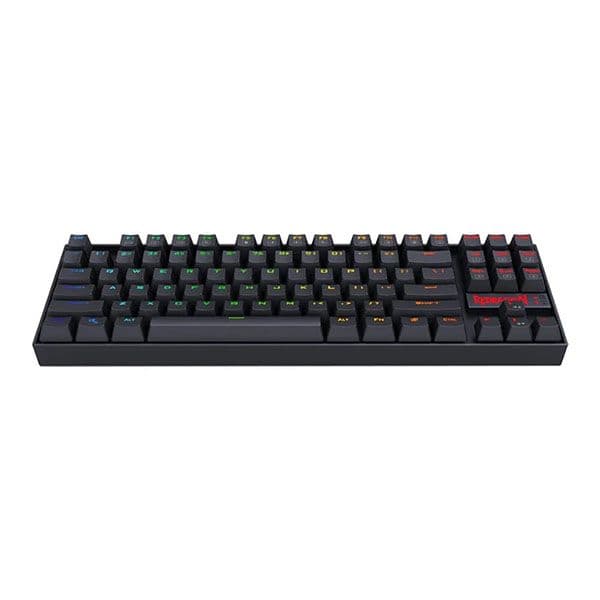 Redragon Kumara K552 Rainbow LED Backlit USB Mechanical Gaming Keyboard Black (Red Switch) - 2