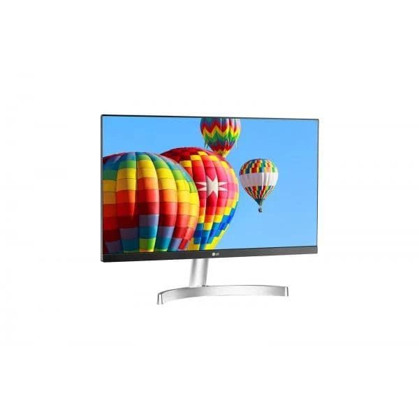 LG 24 Full HD IPS Panel Monitor 24MK600M (White) - 3
