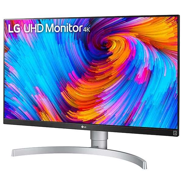 LG 27UL650 68.58 cm (27 inch) 4K-UHD (3840 x 2160) VESA Display HDR 400 Monitor with IPS Panel, Radeon FreeSync, Height/Pivot/Tilt Adjustable Stand, HDMI x 2, Display Port-(White) - 3