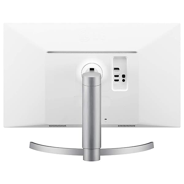 LG 27UL650 68.58 cm (27 inch) 4K-UHD (3840 x 2160) VESA Display HDR 400 Monitor with IPS Panel, Radeon FreeSync, Height/Pivot/Tilt Adjustable Stand, HDMI x 2, Display Port-(White) - 5