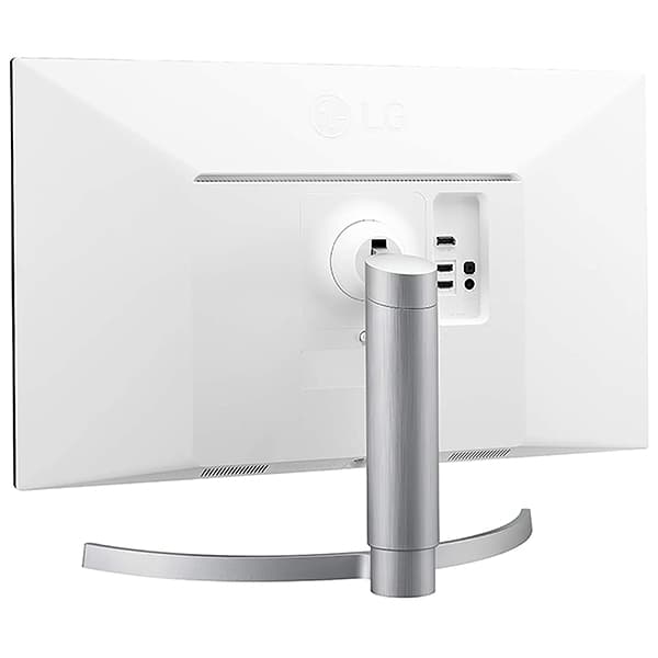 LG 27UL650 68.58 cm (27 inch) 4K-UHD (3840 x 2160) VESA Display HDR 400 Monitor with IPS Panel, Radeon FreeSync, Height/Pivot/Tilt Adjustable Stand, HDMI x 2, Display Port-(White) - 4