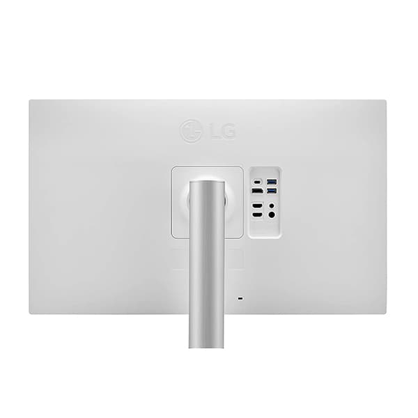 LG 27UP850-W Monitor 27” UHD (3840 x 2160) IPS Display, VESA DisplayHDR 400, DCI-P3 95% Color Gamut, USB-C,3-Side Virtually Borderless Display, Height/Pivot/Tilt Adjustable Stand - Silver - 5