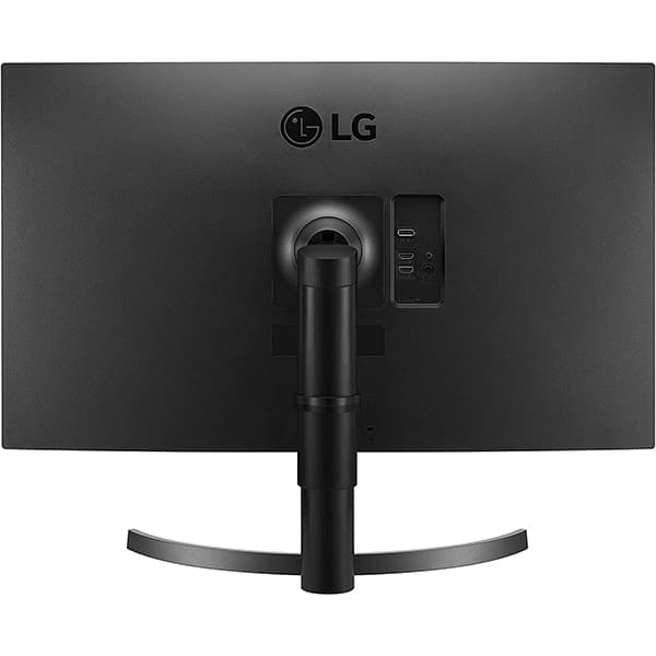 LG 32QN650-B Monitor 32" QHD (2560 x 1440) IPS Display, sRGB 99% Color Gamut, HDR 10, AMD FreeSync, Dual HDMI Inputs, Height Adjustable Stand - Black - 3