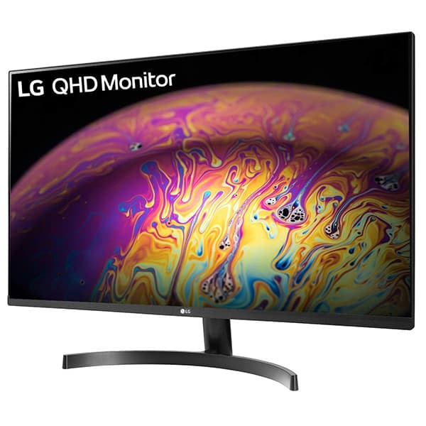 LG 32Qn600 32 Inches (80 cm) Qhd 2K LCD 2560 X 1440 Pixels IPS Display 3 Side Borderless - HDR 10, Srgb 99%, AMD Free Sync - Dual Hdmi, Display Port (Black) - 2