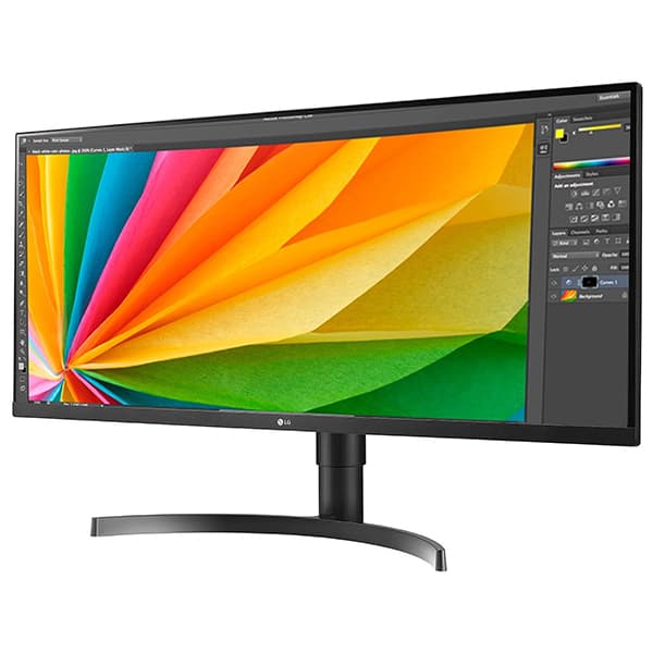 LG 34Wn750-B 34 Inches (87 cm) 21:9 Ultrawide Qhd/2K LCD 3440 X 1440 Pixels Color Calibrated IPS Monitor, Srgb 95%, HDR 10, Height Adjustable, Speaker (7W X 2), Hdmi X2 (Black) - 2