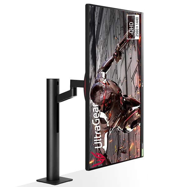 LG Ultragear - 27Gn880 Qhd Nano IPS 27 Inch (68.5 cm) 2560 X 1440 Pixels, Ergonomic Stand Nvidia G-Sync Compatible 144 Hz, 1Ms, HDR 10, Hdmi, Gaming Monitor, Black - 6