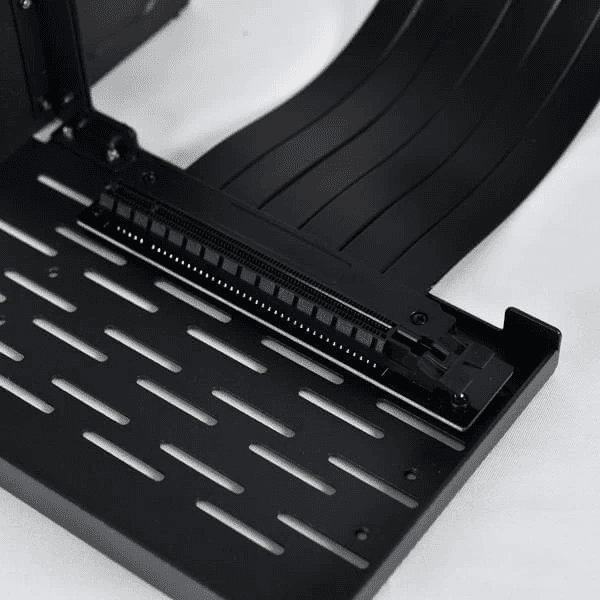 Lian Li O11DM-1X (PCI-E 3.0 X16) Vertical Graphics Card Holder With Riser Cable For O11D MINI (Black) - 3