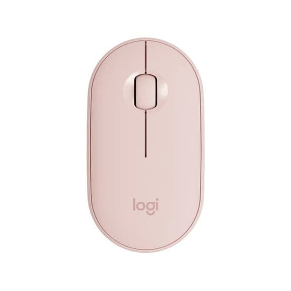 Logitech Pebble M350 Wireless Mouse (Rose) - 1