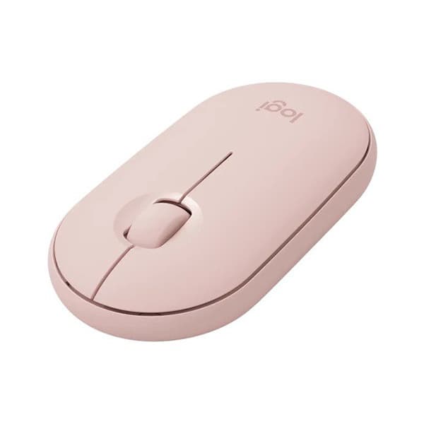 Logitech Pebble M350 Wireless Mouse (Rose) - 2