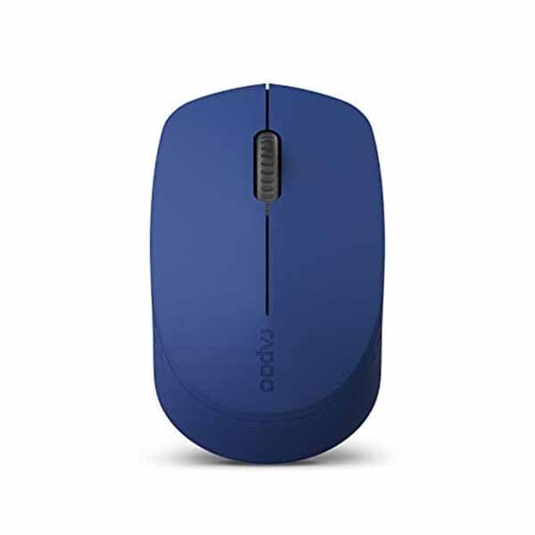 Rapoo M100 Silent Wireless Mouse (Blue) - 1