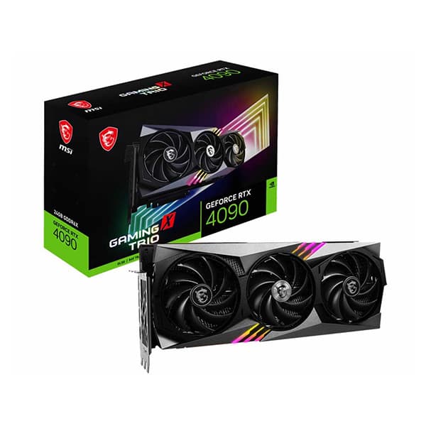 Msi Geforce Rtx 4090 Gaming X Trio 24gb Gddr6x Graphics Card - 1