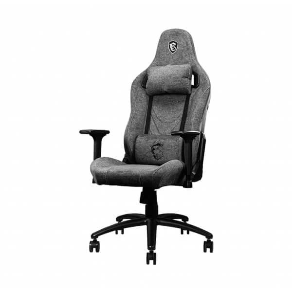 MSI MAG CH130 I Repeltek Fabric Gaming Chair (Gray) - 3