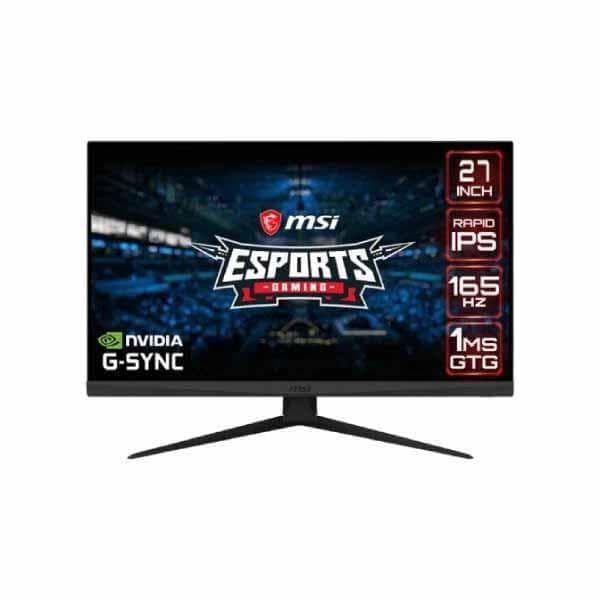 MSI Optix G273QF 27" 165Hz WQHD 2560 x 1440 Gaming Monitor - 1