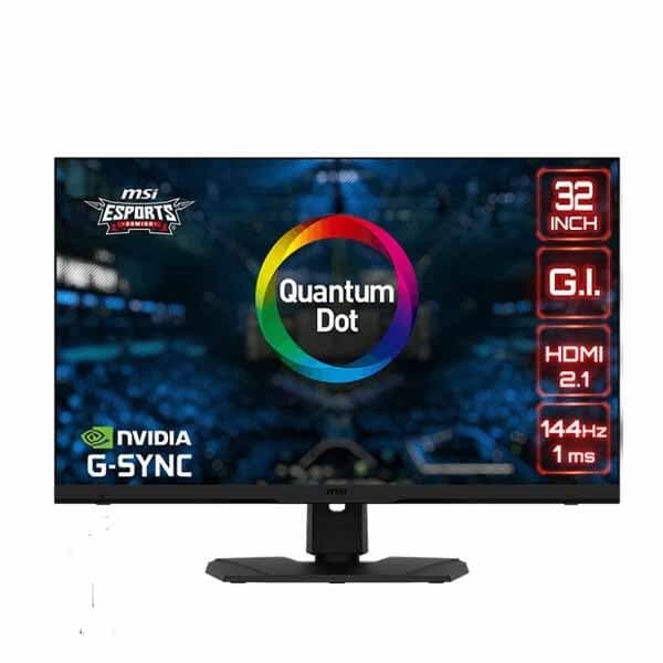 MSI Optix MPG321UR QD 32 Inch 4K Quantum Dot IPS Intelligent Gaming Monitor - 1