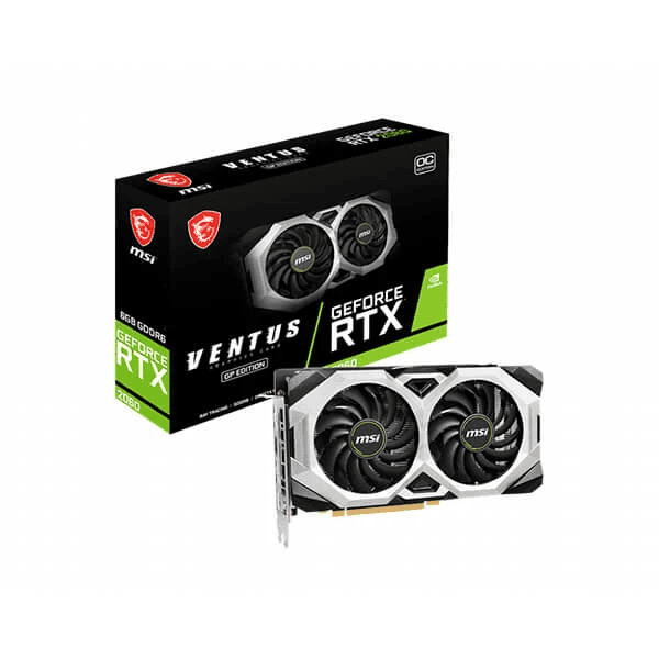 MSI RTX 2060 Ventus GP OC 6GB Graphics Card - 1