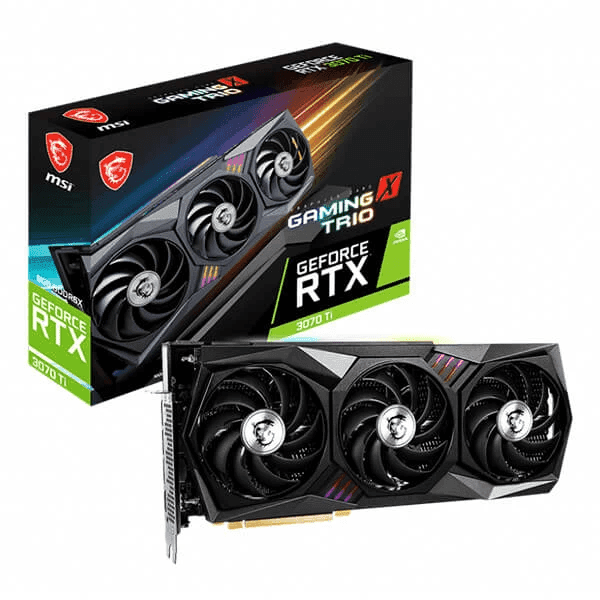 MSI GEFORCE RTX 3070 TI GAMING X TRIO 8GB GDDR6X Graphic Card - 1