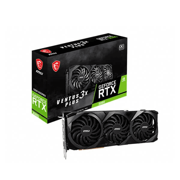 MSI RTX 3080 Ventus 3X Plus OC LHR 10GB Graphics Card - 1