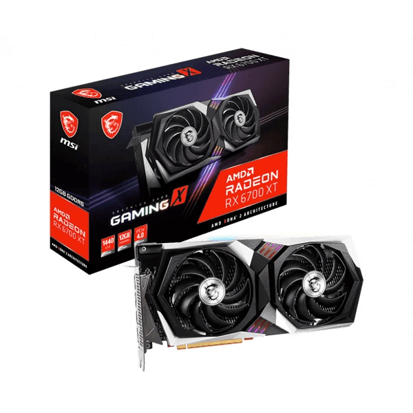 MSI RX 6700 XT Gaming X 12GB Gaming Graphics Card - 1