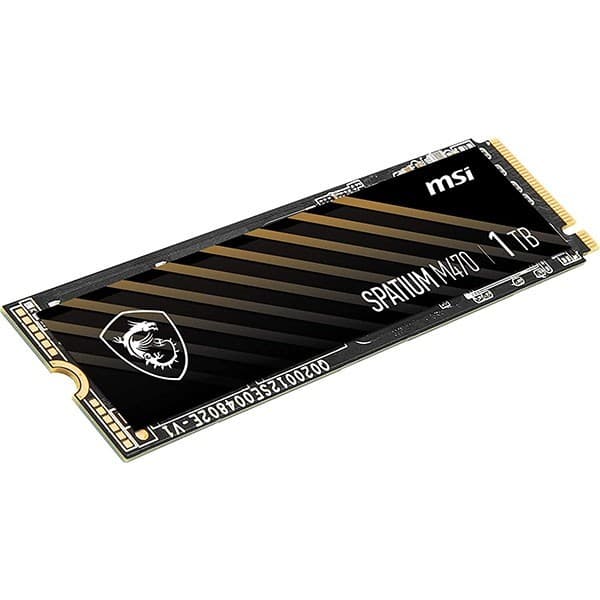 MSI SPATIUM M470 PCIe 4.0 NVMe M.2 1TB Solid State Drive - 4