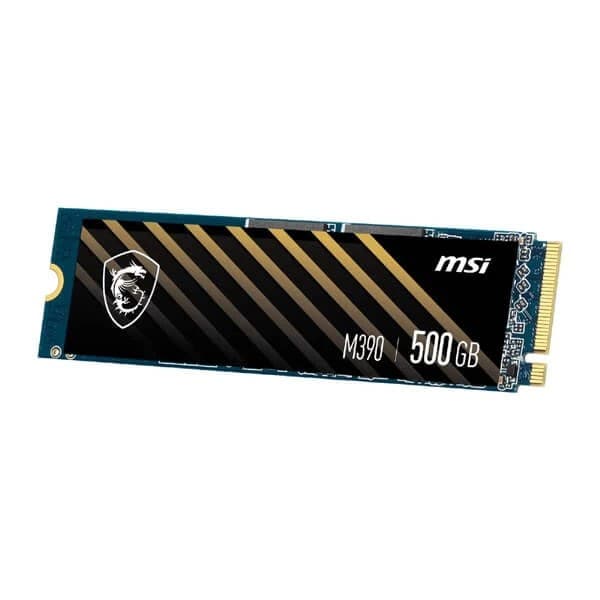MSI Spatium M390 500GB M.2 NVMe Internal Solid State Drive - 3
