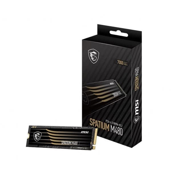 MSI Spatium M480 1TB M.2 NVMe Gen4 Solid State Drive - 1