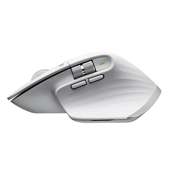Logitech MX Master 3S Wireless Mouse (Pale Gray) - 4