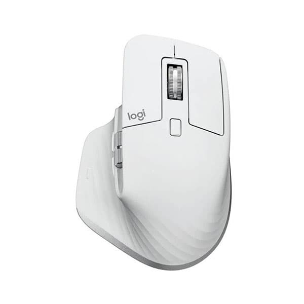Logitech MX Master 3S Wireless Mouse (Pale Gray) - 2