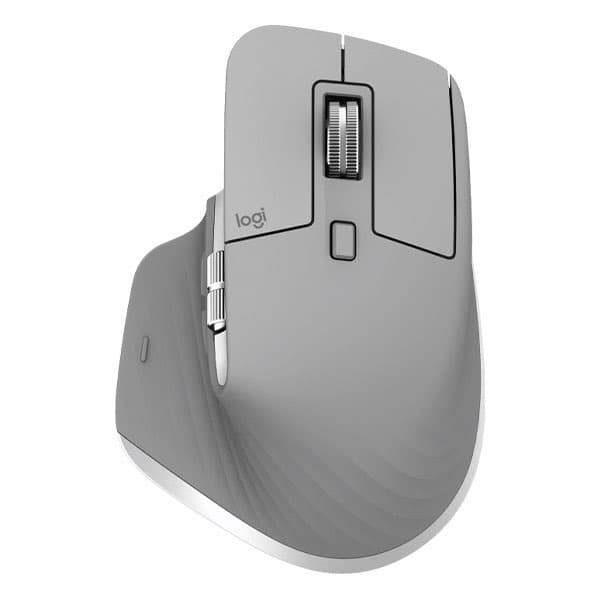 Logitech Mx Master 3 Ergonomic Wireless Mouse (Grey) - 3