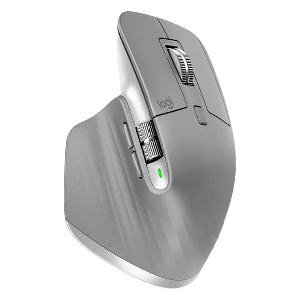 Logitech Mx Master 3 Ergonomic Wireless Mouse (Grey) - 2