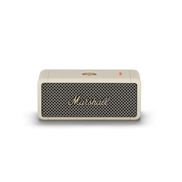 Marshall Emberton 20 Watt Wireless Bluetooth Portable Speaker, (Black and Brass) - 6