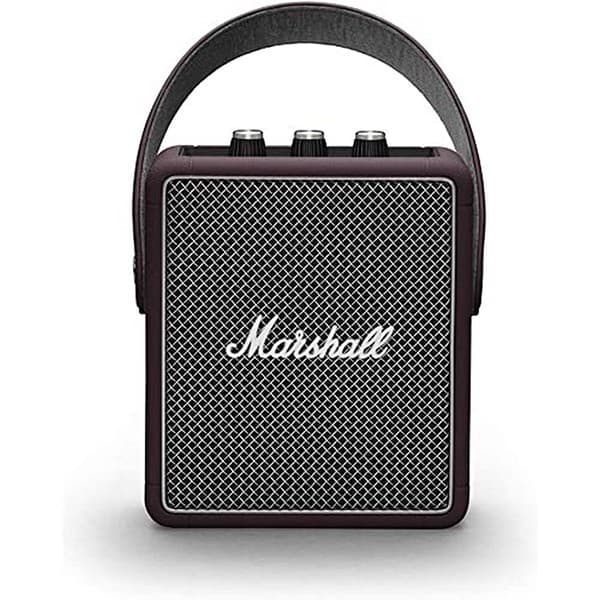 Marshall Stockwell II Wireless Bluetooth Portable Speaker (Burgundy) - 1