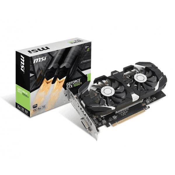 Msi GTX 1050 TI 4GT OCV1 4GB Graphics Card - 1