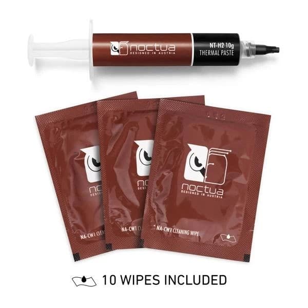 Noctua NT-H2 10g Thermal Compound Paste incl. 10 Cleaning Wipes - 3