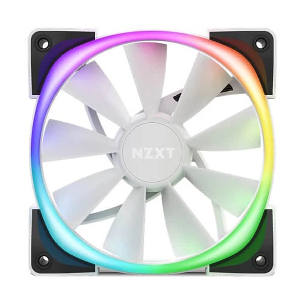 NZXT Aer RGB 2 White 120mm Cabinet Fan (Single Pack) - 1