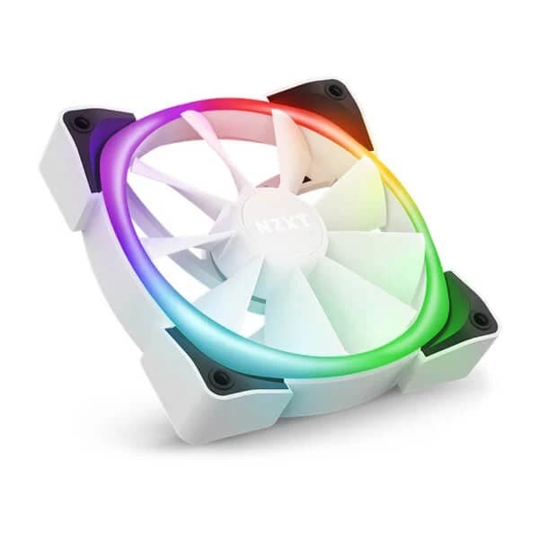 NZXT Aer RGB 2 White 120mm Cabinet Fan (Single Pack) - 3