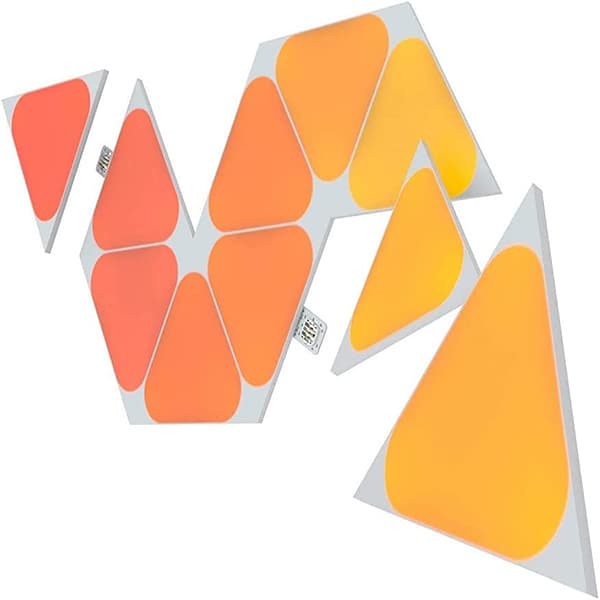 Nanoleaf Shapes Mini Triangles Light Panel Expansion Kit (10 Panels) - 2