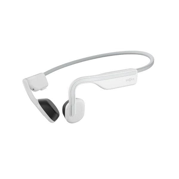 Shokz OpenMove Open-Ear Bluetooth Sport Headphones Bone Conduction Wireless Earphones White - 1