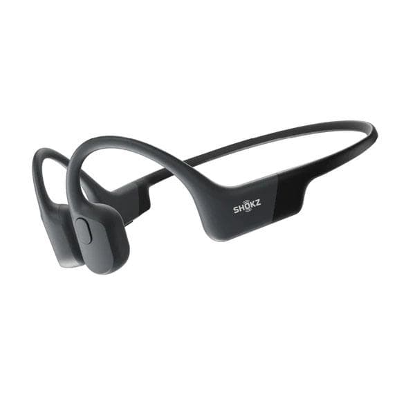 Shokz OpenRun Wireless Open-Ear Bluetooth Headphone, Black