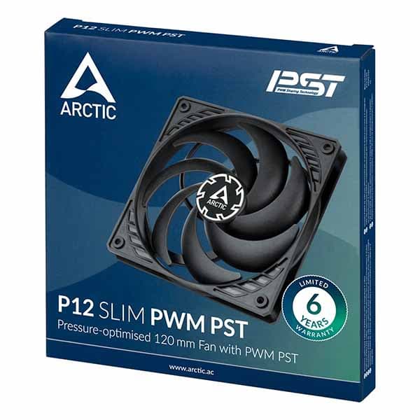 Arctic P12 Slim PWM PST Cabinet Fan (Single Pack) - 4