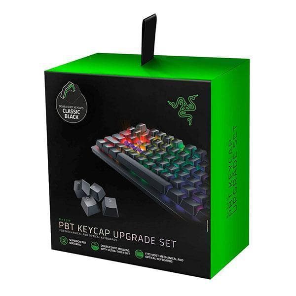 Razer PBT Keycap Upgrade Set (Black) - 1