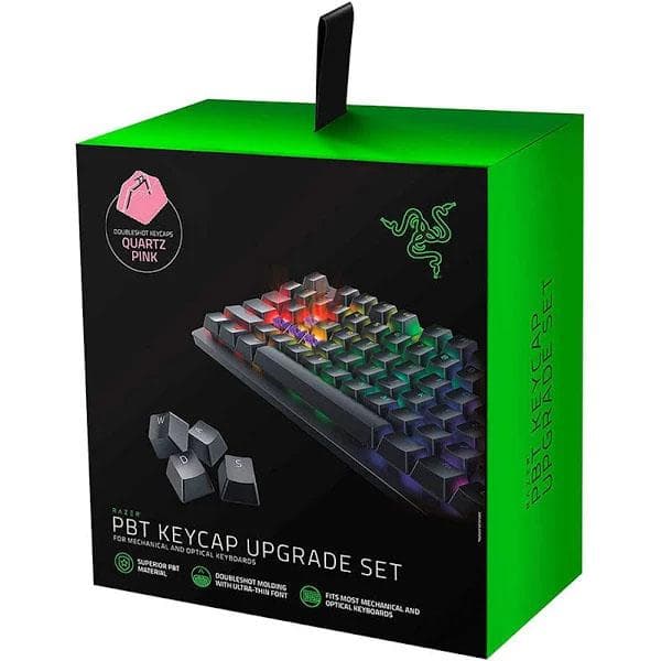 Razer PBT Keycap Upgrade Set (Black) - 4