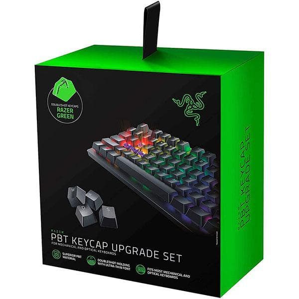Razer PBT Keycap Upgrade Set (Black) - 5