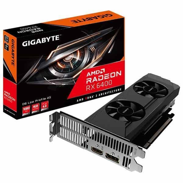 Gigabyte Radeon RX 6400 4GB Low Profile - 1
