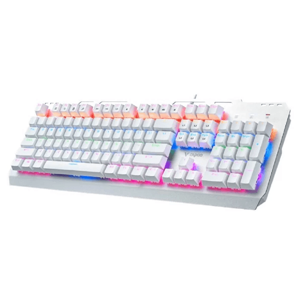 Rapoo GK500 Mechanical Gaming Keyboard Red Switches (White) - 1