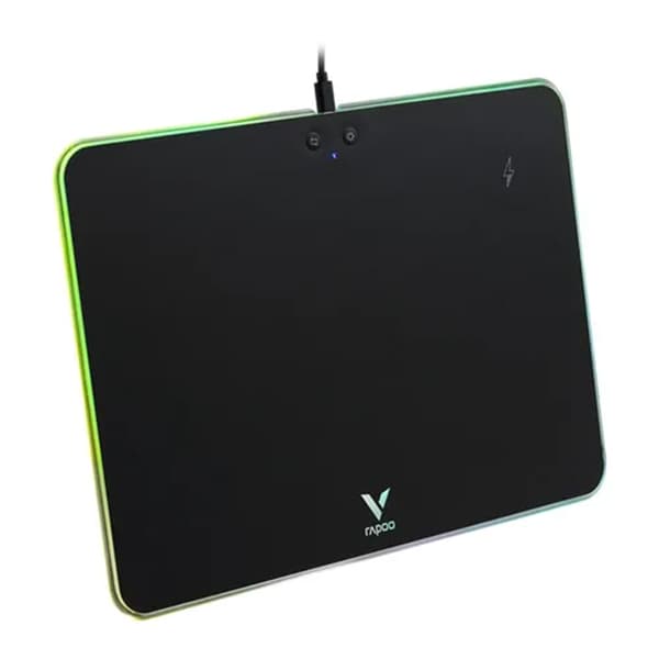 Rapoo V10 Wireless Charging Mouse Pad (Black) - 2
