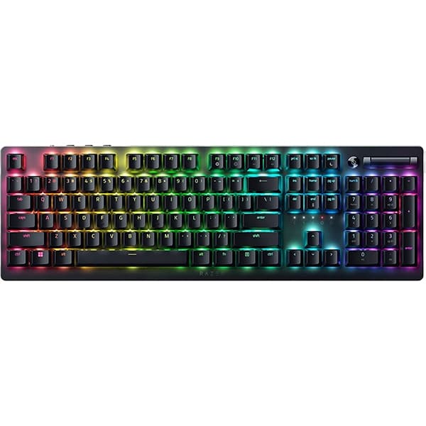 Razer DeathStalker V2 Pro Wireless Gaming Keyboard Low Profile Optical Purple Switches - 1