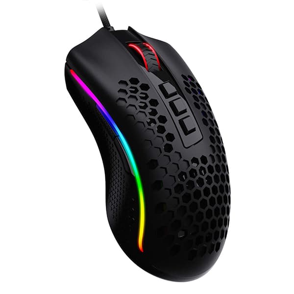 Redragon M808 Storm Lightweight RGB Gaming Mouse - Black - 1
