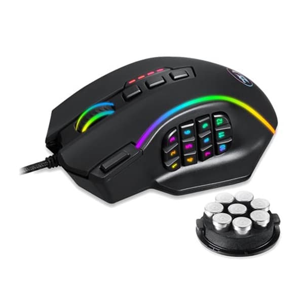 Redragon PERDICTION M901 K-2 RGB Wired PC Gaming Mouse with Weights - 1